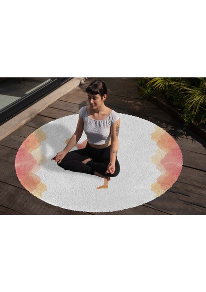 Yoga, Meditasyon,burçlar ve Mandala Temalı, Meditasyon Halısı 03