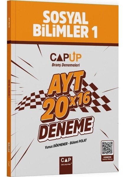 Ayt Sosyal Bilimler 1 20 x 16 Up Deneme Çap Yayınları