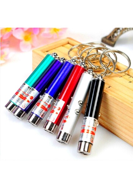 3 Fonksiyonlu Kırmızı Beyaz Işıklı LED Lazer Kedi Köpek Oyuncak Anahtarlık (4887) indirimleri