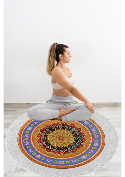 Yoga, Meditasyon,burçlar ve Mandala Temalı, Meditasyon Halısı 34 fırsatları