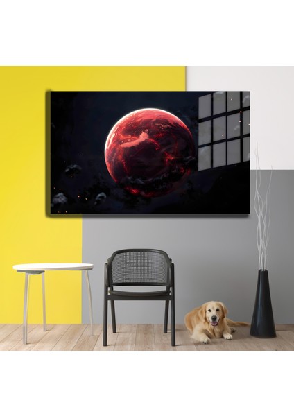 Doğa, Manzara 3D Dekoratif Baskı Yatay Cam Tablo 01