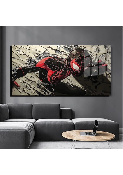 Sanatsal Yapayzeka, Creative Art, 3D Dekoratif Baskı Yatay Cam Tablo 383