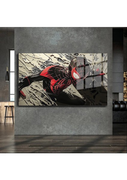 Sanatsal Yapayzeka, Creative Art, 3D Dekoratif Baskı Yatay Cam Tablo 383
