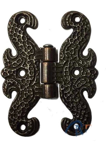 Zamak Kelebek Menteşe - Büyük, 50X67MM, Oksit, 1 Adet