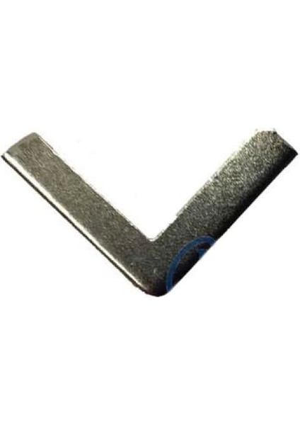 Kitap, Kapak, Menü, Albüm Köşesi, Orta - 18X32MM, Nikel, 20 Adet