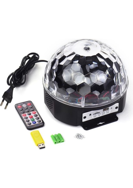 Disko Topu Bluetooth Kumandalı LED Kristal (4887) modelleri