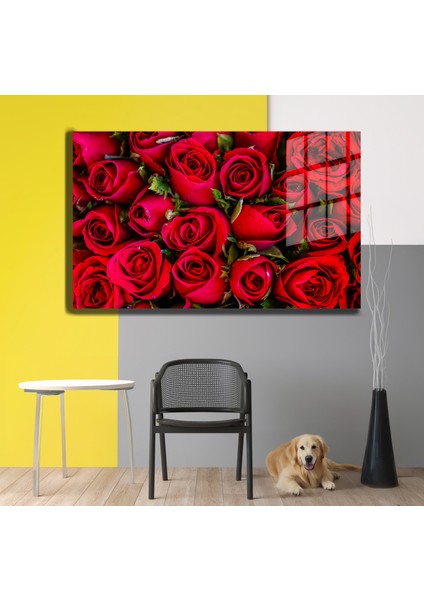 Doğa, Manzara 3D Dekoratif Baskı Yatay Cam Tablo 01