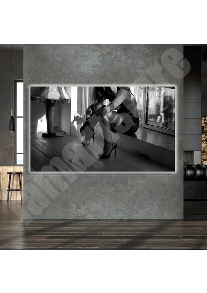 LED Işıklı Kanvas Tablo, 3D Dekoratif Baskılı Tablo Yapay Zeka Destekli Modern Tasarımlar 117
