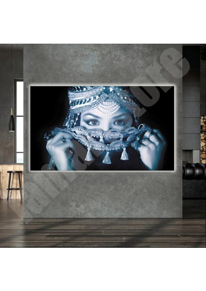 LED Işıklı Kanvas Tablo, 3D Dekoratif Baskılı Tablo Yapay Zeka Destekli Modern Tasarımlar 146