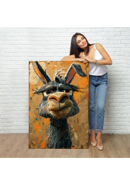 Sinirli Eşek TABLOSU-7966