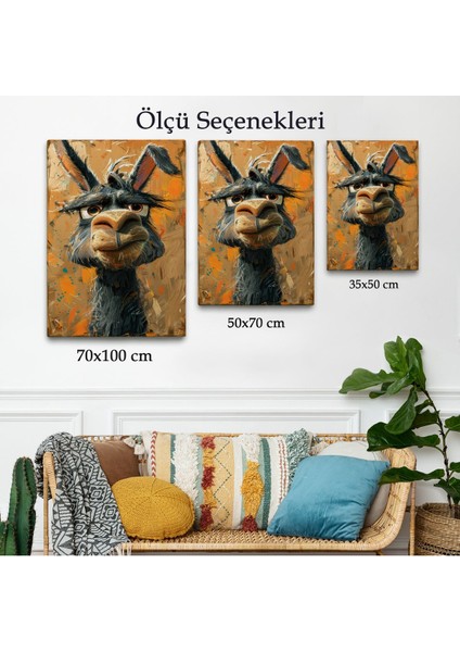 Sinirli Eşek TABLOSU-7966