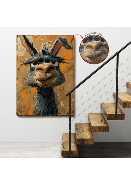 Sinirli Eşek TABLOSU-7966