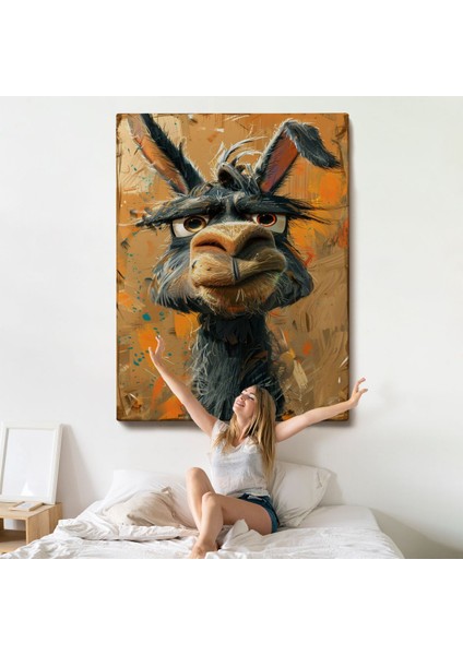 Sinirli Eşek TABLOSU-7966