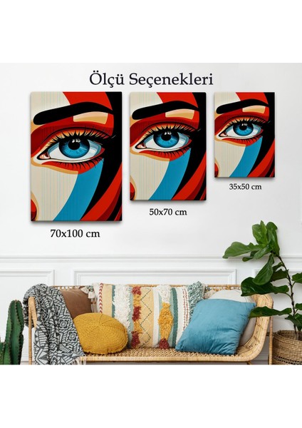 Güzel Gözlü Kadın TABLO-7908