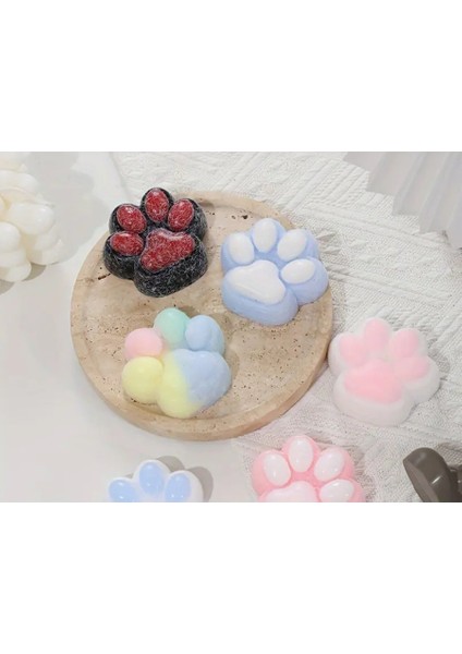 Kedi Patisi-Taba Sukuşi - Squishy Pati- Tüylü Pati - Stress Oyuncak