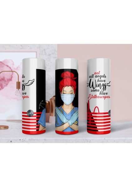 Hemşire Özel Tasarım Sıcaklık Göstergeli Dijital Led Paslanmaz Çelik Termos 450 Ml fiyatları