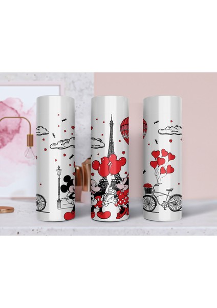 Dream Collectıon Fare Özel Tasarım Sıcaklık Göstergeli Dijital Led Paslanmaz Çelik Termos 450 Ml fiyatları