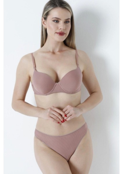 Marsilyan- 2530-B Anı Sütyen Takım Çizgili Boş modelleri