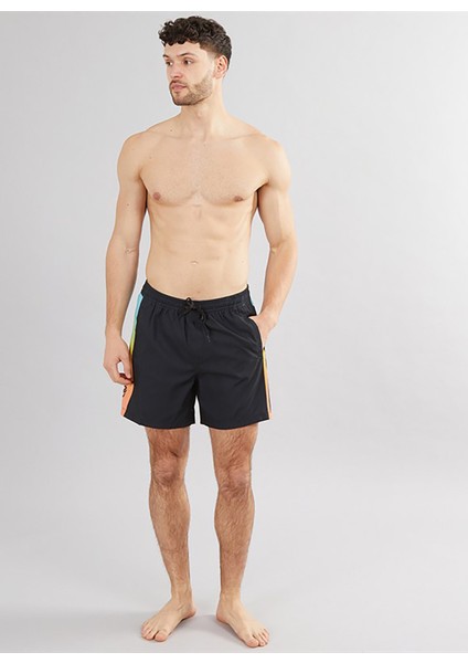 Siyah Erkek Çocuk Şort Mayo EQBJV03516-EVERYDAY Holmes Volley Y