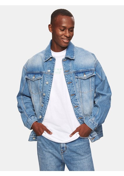 Erkek Andreas Oversıze Jean Ceket fiyatları