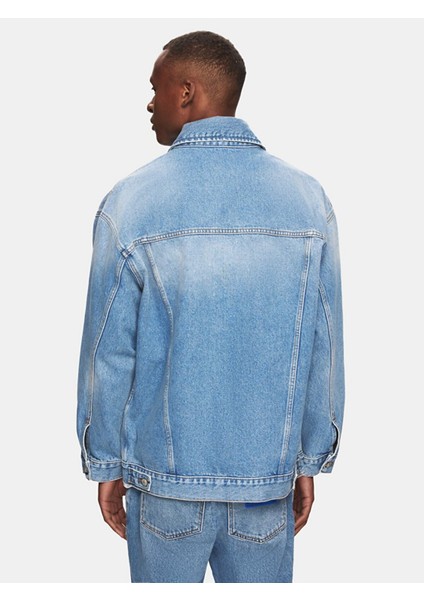 Erkek Andreas Oversıze Jean Ceket modelleri