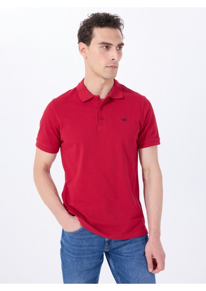 Baskılı Kırmızı Erkek Polo T-Shirt M5SM-TST1335 fiyatları