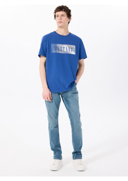 Orta Bel Slim Fit Açık Mavi Erkek Denim Pantolon Vegas Slım - 1011 fiyatları