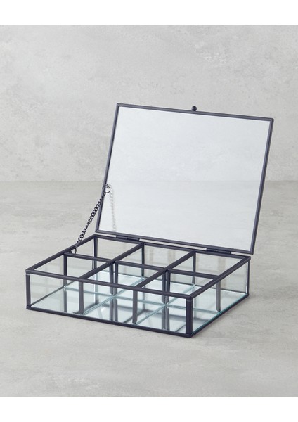 Glossy Takı Kutusu 27X8,2X5,7 cm Siyah