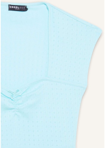 Coool Fitted Crop Kısa Kollu Tişört F2238AX25SM