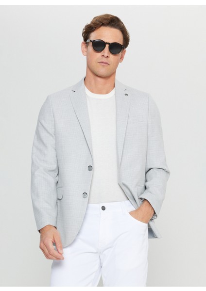 Regular Fit Gri Erkek Ceket ACE004252190_GRI
