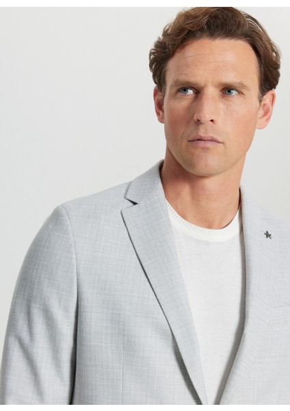 Regular Fit Gri Erkek Ceket ACE004252190_GRI fırsatları