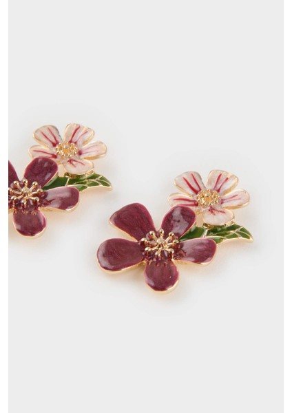 Kadın Çiçekli Küpe E8024AXNS fiyatları