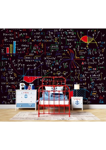 - Matemetik Formullerinin Olduğu Duvar Kağıdı - POSTERI-5085
