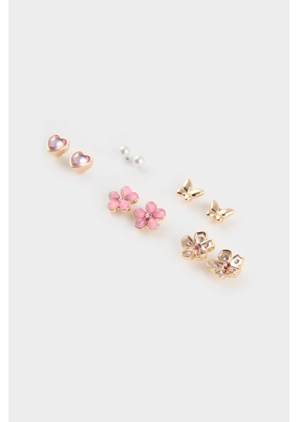 Kadın 5'li Gold Küpe E8027AXNS fiyatları