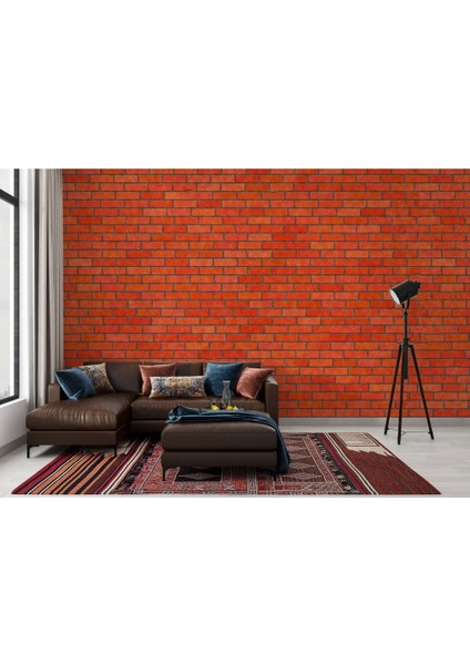 - Taş Tuğla Desenli Duvar KAĞIDI-5604