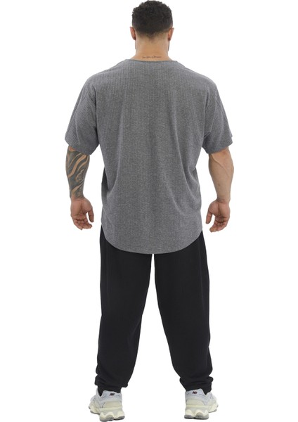Oversize Pamuklu T-Shirt, Gym Rag Top Bgsm 3376 modelleri
