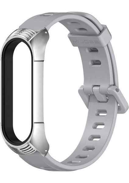 Xiaomi Mı Band Için 6/5/4/3 Silikon Kayış, Stil: Tf Case Siyah+Siyah (Yurt Dışından)