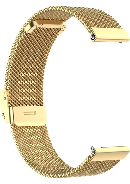 Samsung Galaxy Saat 4 40MM / 44MM Gümüş Rengi Için Metal Çelik Örgü Kayışı (Yurt Dışından)