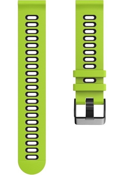 Huawei Için 20 Mm. Renkli Silikon Kayış 2 Siyah - Kırmızı (Yurt Dışından) modelleri