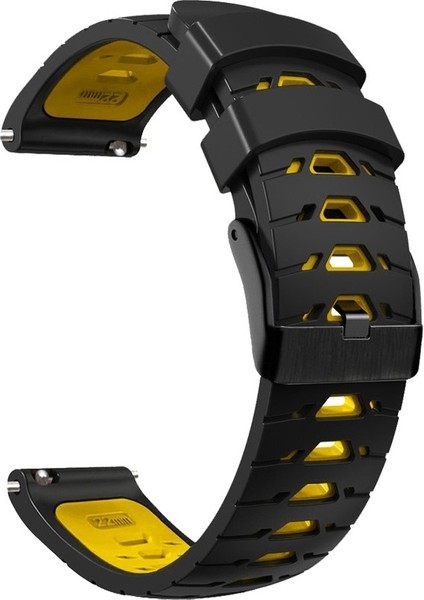 Huawei Için Silikon Saat Grubu Gt Runner Black Sarı (Yurt Dışından) modelleri