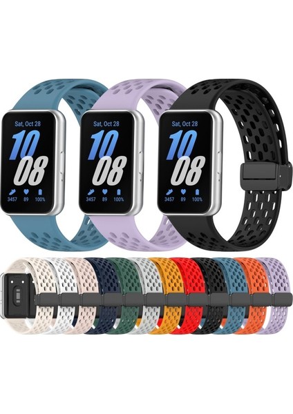 Samsung Galaxy Fit 3 Için Manyetik Toka Silikon Kayış (Yurt Dışından) fiyatları