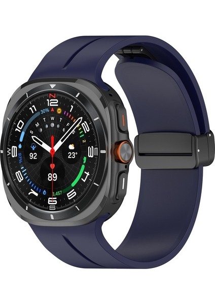 Samsung Galaxy Watch Ultra 47MM Için Silikon Watch Band (Yurt Dışından)