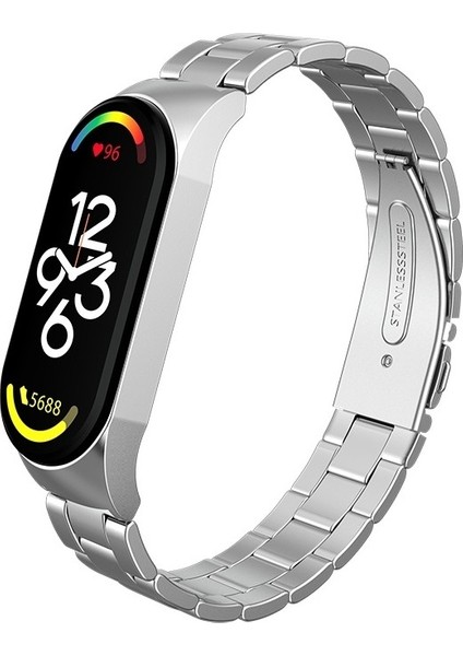 Xiaomi Mi Band 7 Gold Için Üç Kılıf Ste Watch Band (Yurt Dışından)