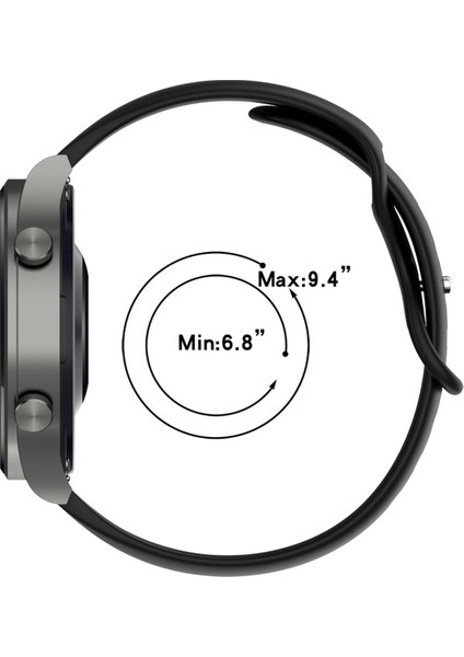 Xiaomi Haylou Rt LS05S Sarı Için Silikon Saat Bandı (Yurt Dışından)