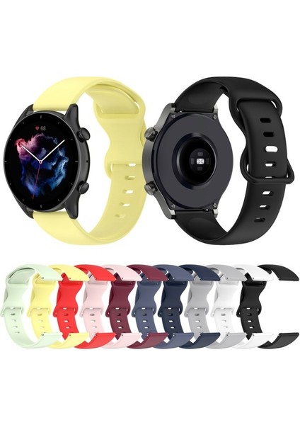 Xiaomi Haylou Rt LS05S Sarı Için Silikon Saat Bandı (Yurt Dışından)