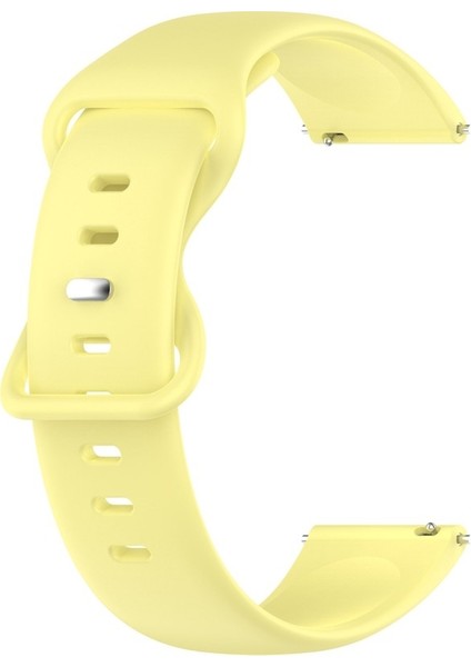 Xiaomi Haylou Rt LS05S Sarı Için Silikon Saat Bandı (Yurt Dışından)