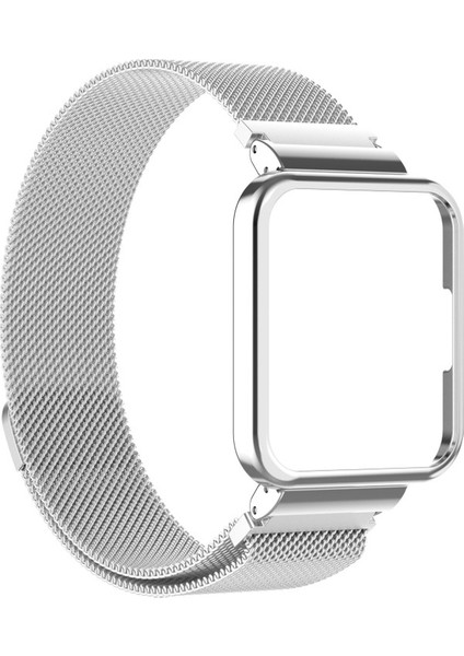 Xiaomi Redmi Izle Için Izle Çerçeve ile Metal Kayış (Yurt Dışından)