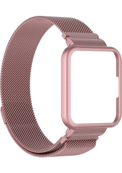 Xiaomi Redmi Izle Için Izle Çerçeve ile Metal Kayış (Yurt Dışından)