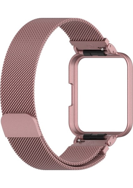 Xiaomi Redmi Izle Için Izle Çerçeve ile Metal Kayış (Yurt Dışından)