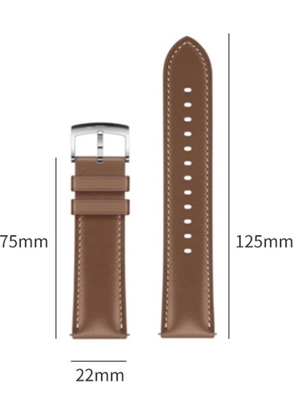 Huawei Watch Gt 5 46MM Için Deri Kayış (Yurt Dışından)